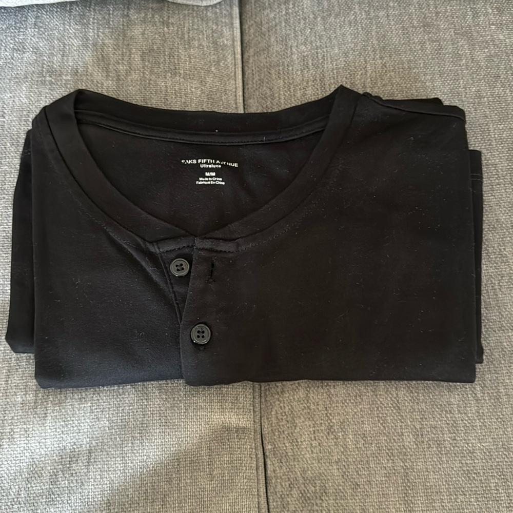 Saks Fifth Ave Ultra Luxe Medium Weight Tee